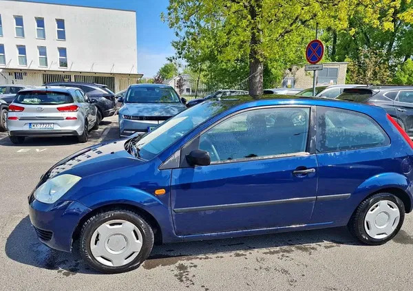 ford śląskie Ford Fiesta cena 4000 przebieg: 218000, rok produkcji 2005 z Warszawa